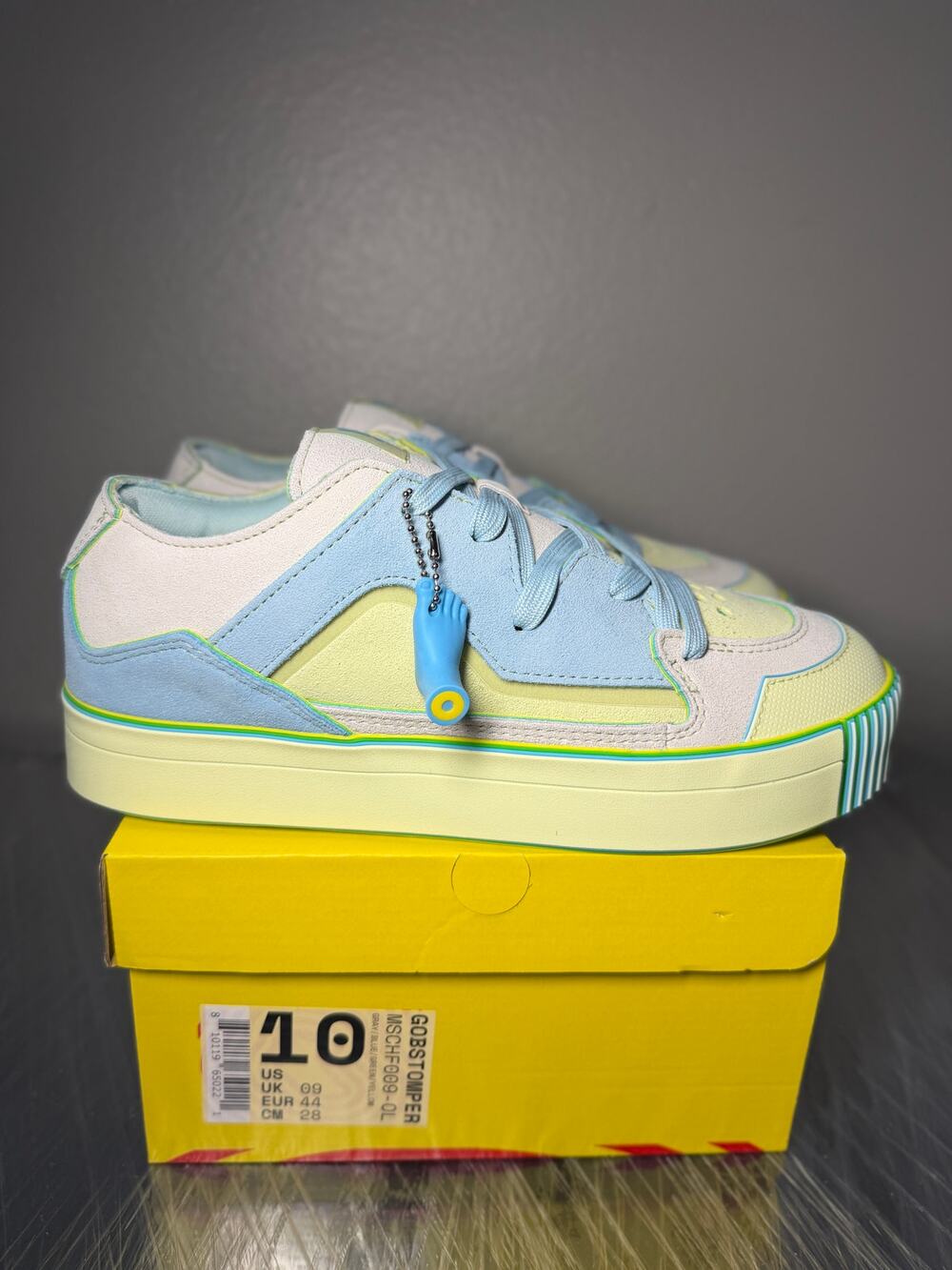 MSCHF Gobstomper Off-Lemon Edition Sneakers Size 10 New